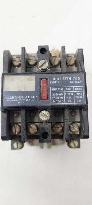 Allen-Bradley 700-N400A1 Control Relay Type N