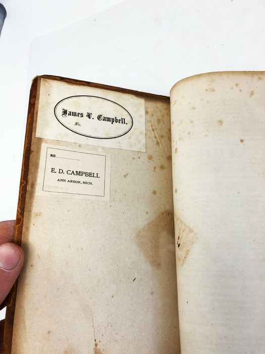 Ezra C Seaman / Essays on the Progress of Nations 1st Ed 1846 / James Campbell