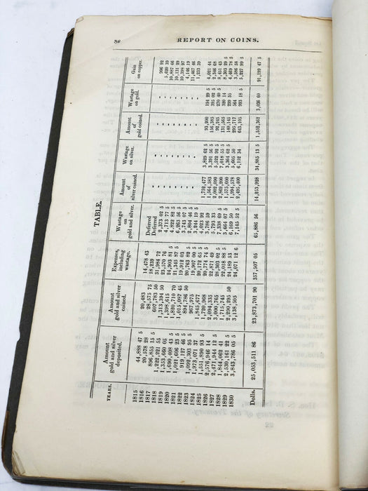 Report on Gold and Silver Coins: No. 420; House of Reps March 17, 1832