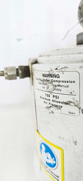 Flowserve Mark-One .75" Actuated Stainless Control Valve Assembly W/ NT3000 Tran