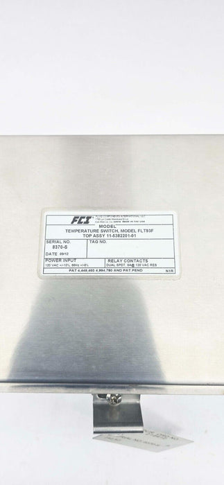 FCI FLT93F Temperature Switch Assembly 11-5382201-01