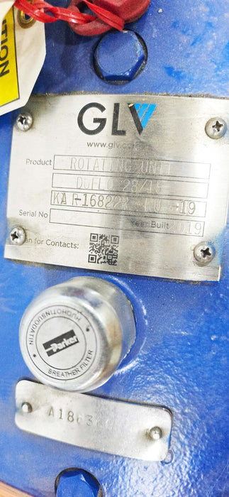 DUFLO Rotating Unit Pump Power End KAR-1622R-RU-19 Duflo 28/15 2019 Model