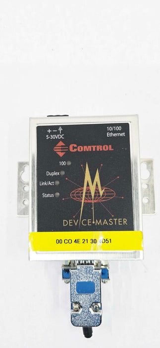 COMTROL 5002360 DEVICEMASTER ETHERNET CONVERTER 1 PORT 5-30VDC