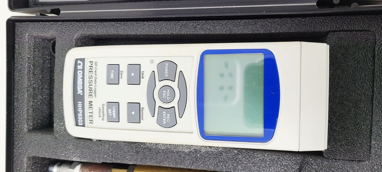 Omega Pressure Meter with Datalogging and SD Card HHP9303
