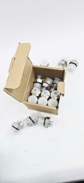 15 PACK - Parker 6-12 F5OX-SS Triple-Lok 3/8" 37° Flare Male SAE-ORB Fitting