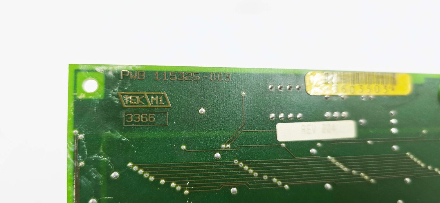 Pro-Log Corporation 7719-01 Ram Disk PWB 115325-003