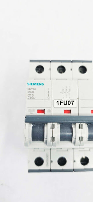 Siemens 5SY6310-7CC Circuit Breaker 3P 10A MCB 5SY63107CC