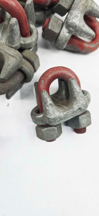 10 PACK - Crosby D3B 9/16" Cable Clamp