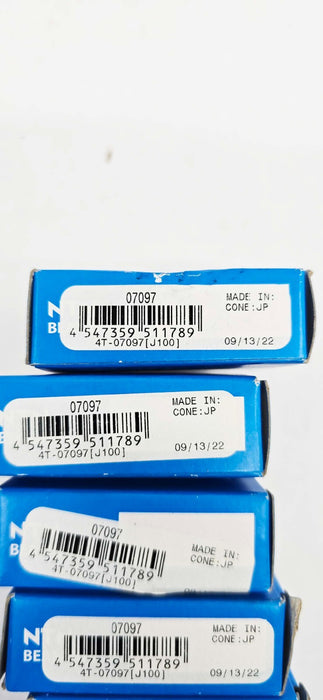 6 PACK - NTN 07097 Tapered Roller Bearing Cone