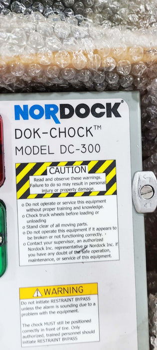 NorDock Dok-Chock Model DC-300 Vehicle Restraint System