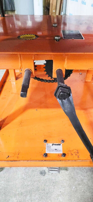 Presto P3036SW Mechanical Post Lift Table 2,000 lbs capacity