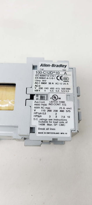 ALLEN BRADLEY 100-C12D*10