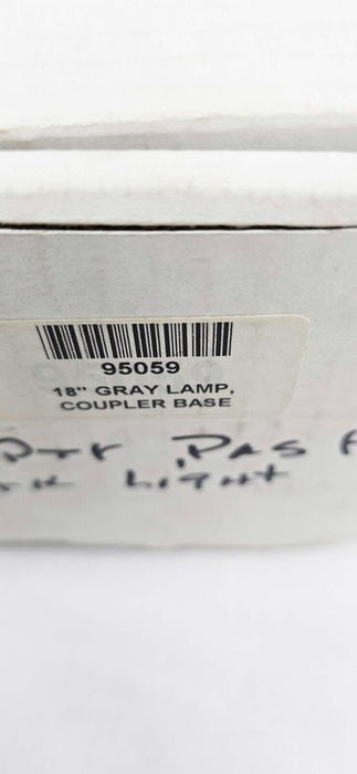 Moffatt 95059 18" Gray Lamp with Coupler Base