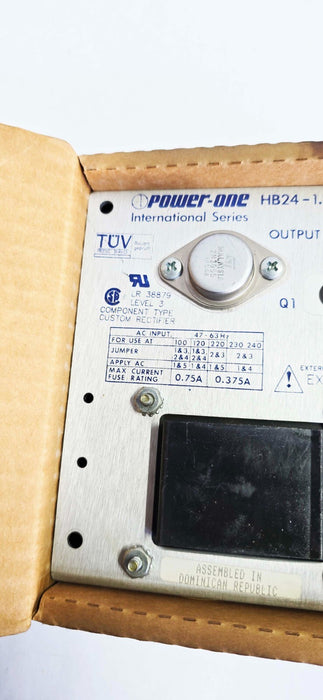 Power-One International Series HB24-1.2-A Power Supply, 47-63HZ, NIB