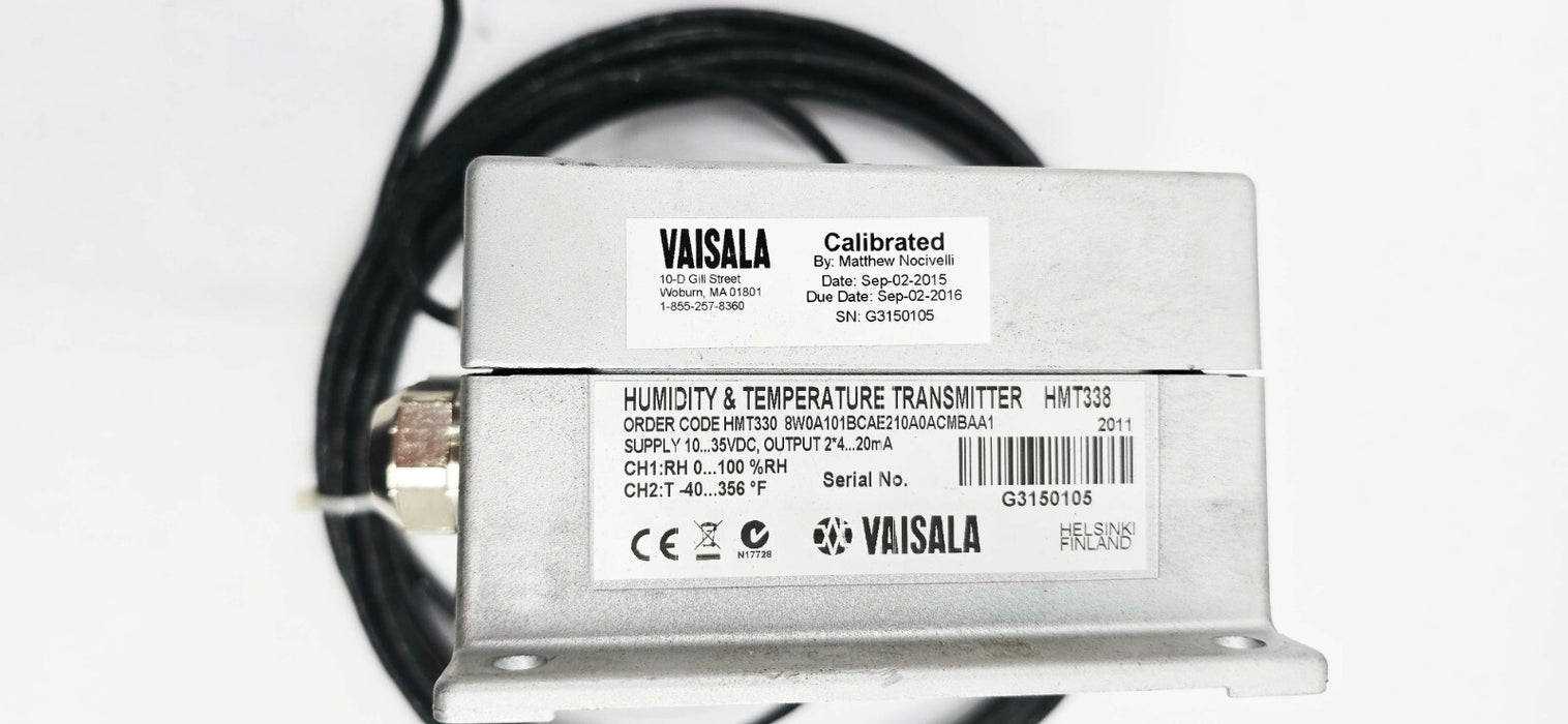 Vaisala HMT338 Humidity And Temperature Transmitter