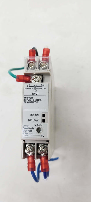OMRON S8VS-03024 POWER SUPPLY AC100-240 DC24V 1.3A