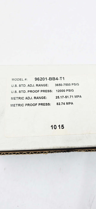 Barksdale Switch 96201-BB4 T1 Q47 3650-7500PSI Pressure Switch