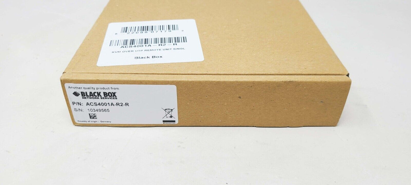 Black Box ACS4001A-R2-R ServSwitch KVM (DVI/USB) over CATx Extender Remote Unit