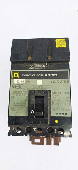 Square D FA34030 Pole Circuit Breaker