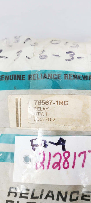 Reliance Electric 76567-1RC Type C Overload Relay
