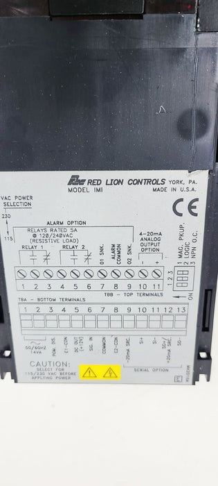 Red Lion IMI Industrial Control System