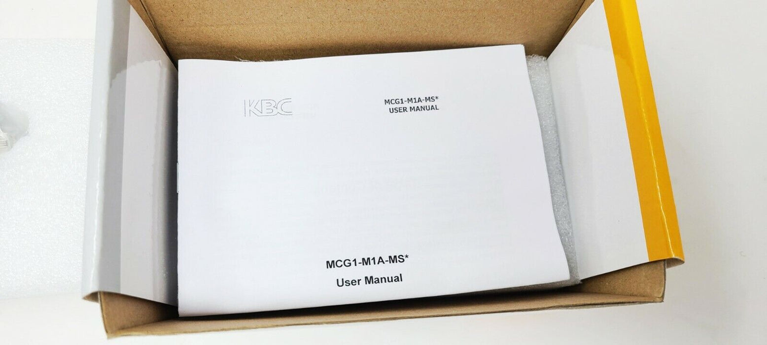 MCG1-M1A-MSA KBC Networks 1000Mbps Ethernet LAN fiber optic media converter
