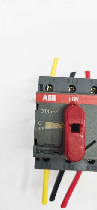 ABB OT45E3 Disconnect Switch Set 600VAC 60A