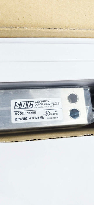 SDC 1575U EMLock 12/24 VDC 630 Single Electromagnetic Gate Lock, 1200lbs