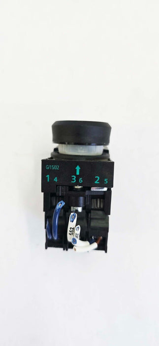 Siemens 3SU1 Blue Push Button w/ 3SU1400-1AA10-1BA0