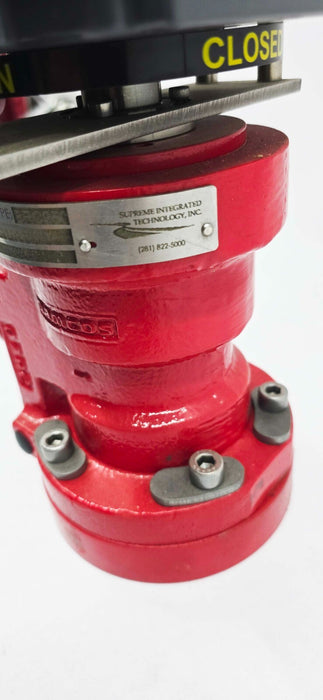 Damcos BRC250 Hydraulic actuator w/ Topworx TXP-M2WFNPM Monitor
