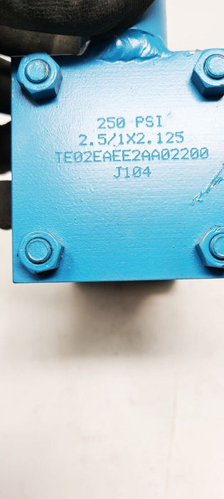 Vickers Pneumatic Cylinder 2.5/1x2.125 250 PSI TE02EAEE2AA02200 J104