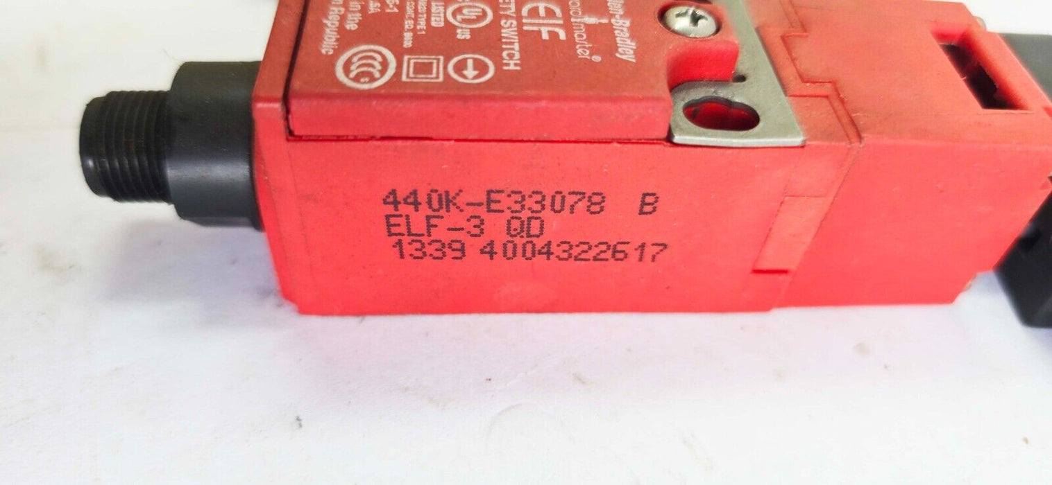 Allen Bradley 440K-E33078  Safety Tongue Interlock Switch