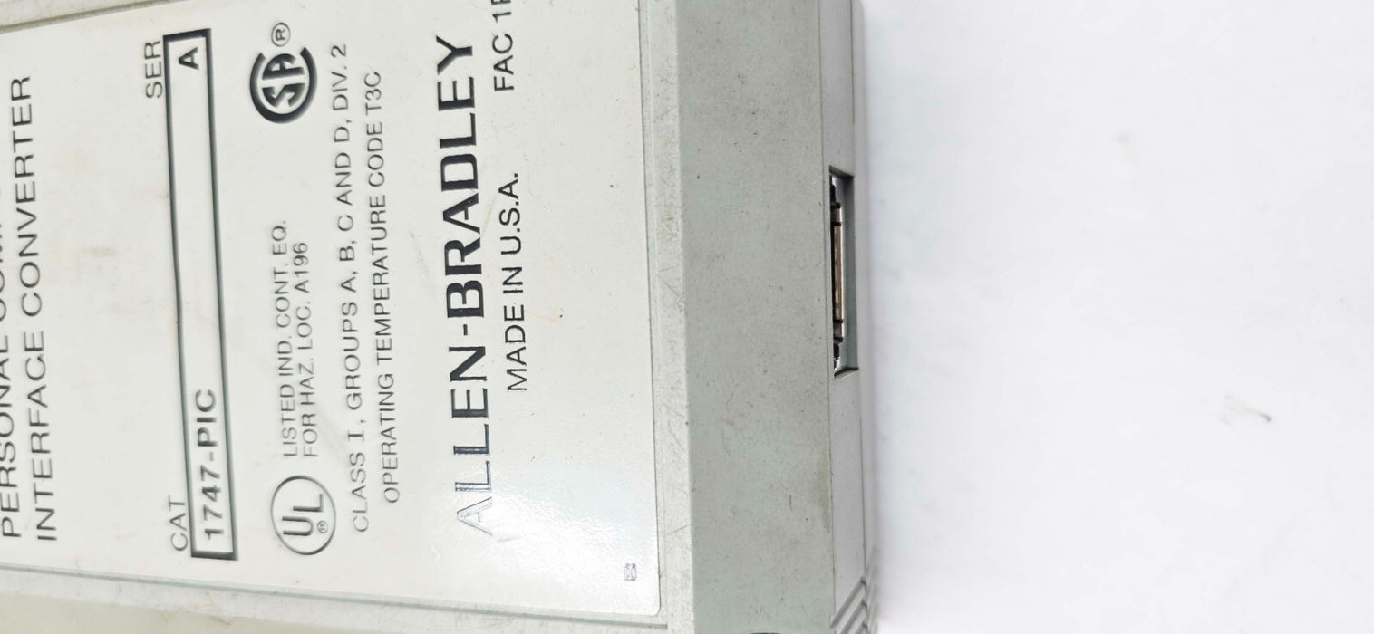 Allen-Bradley 1747-PIC PLC Interface Converter