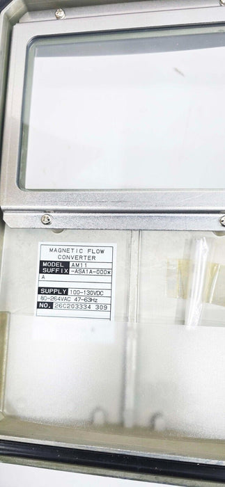 Yokogawa AM11-ASA1A-000*A  Magnetic Flow Converter 100-130VDC