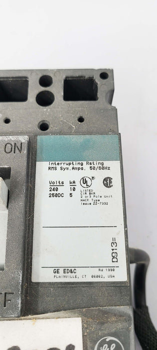 GENERAL ELECTRIC TEB132070WL 70A 3P CIRCUIT BREAKER