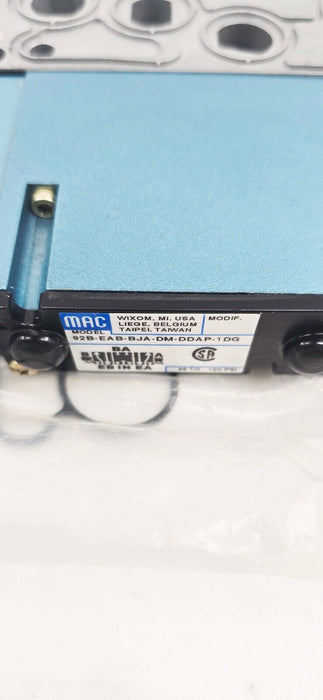 MAC Solenoid Valve 92B-EAB-BJA-DM-DDAP-1DG