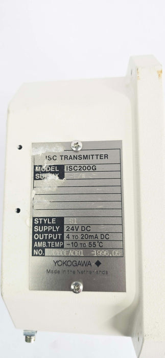 Yokogawa ISC200G-E/W Inductivity Conductivity Transmitter