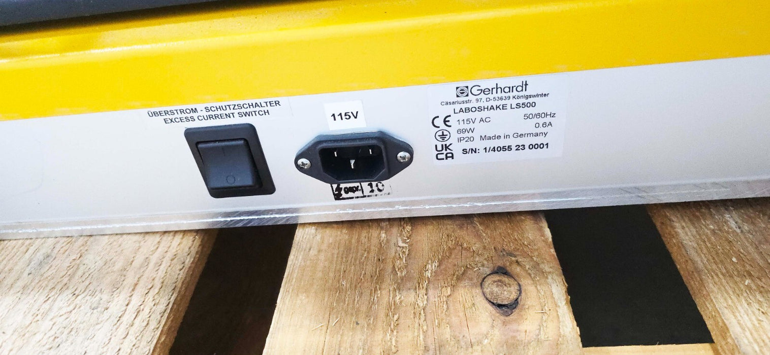 Gerhardt LABOSHAKE HEAVY-LOAD SHAKER LS500 115V