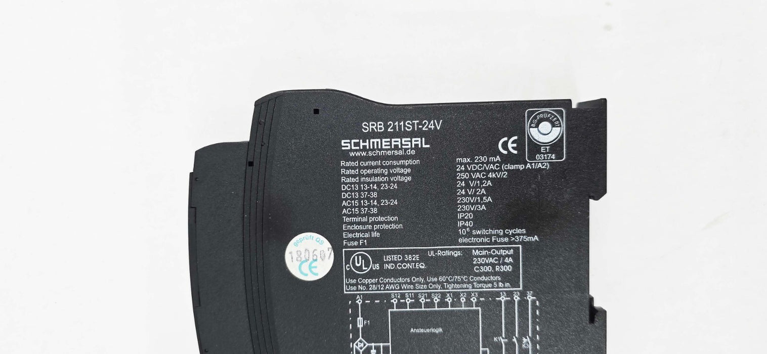 Schmersal SRB211ST-24V Safety Relay Module