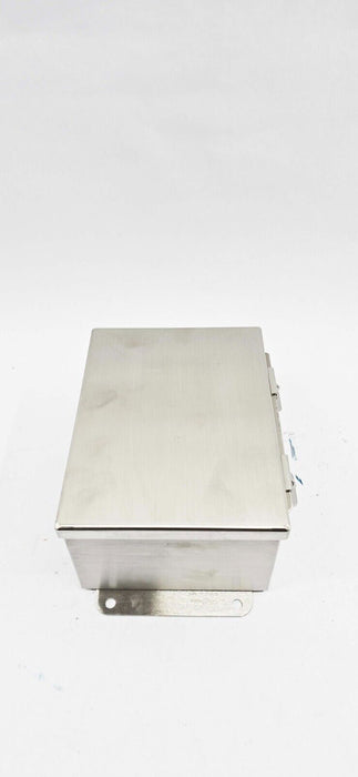 nVent Hoffman A8064CHNFSS Junction Box 8 X 6 X 4 in Stainless Steel