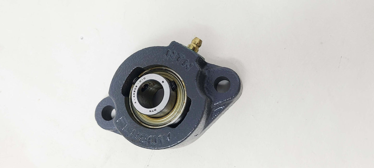 Ntn Arflu-5/8 Flange Bearing,2-Bolt,Ball,5/8" Bore