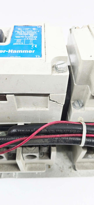 *Cracked Plastic* CN55NN3A - Eaton - Magnetic Contactor - 135 AMP 600V