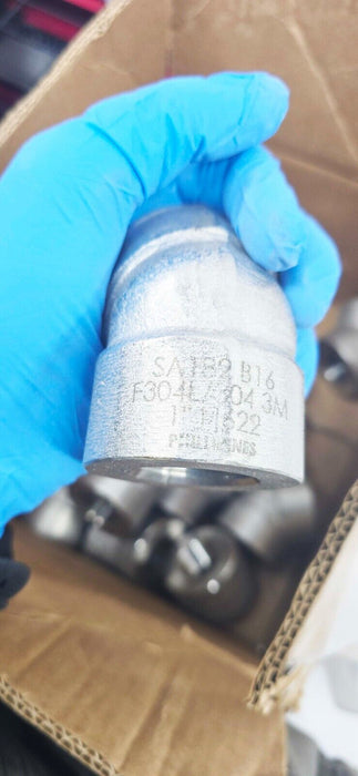 1" 304/304L Stainless Steel Pipe 45° Elbow