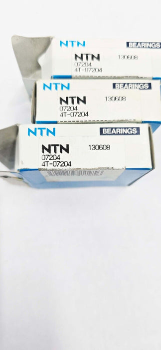 3 PACK - NTN Tapered Roller Bearing Cone 4T-07204