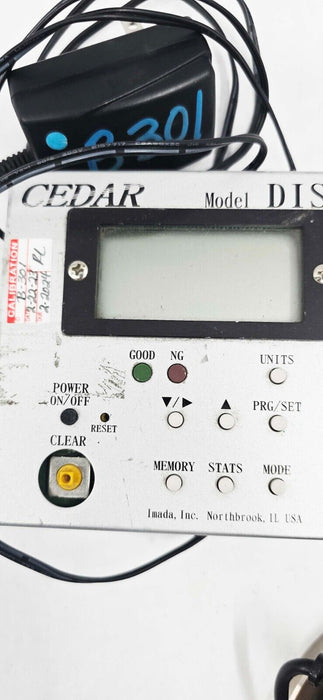 Imada Cedar DIS-IP200 Digital Torque Tester for Manual Wrenches