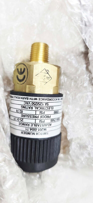 Barksdale Switch 96201-BB4 T1 Q47 3650-7500PSI Pressure Switch