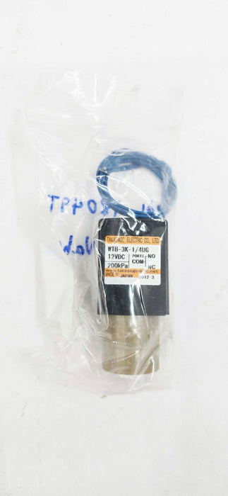 TAKASAGO  WTB-3K-1/4UG Solenoid valve 12VDC 200kPa