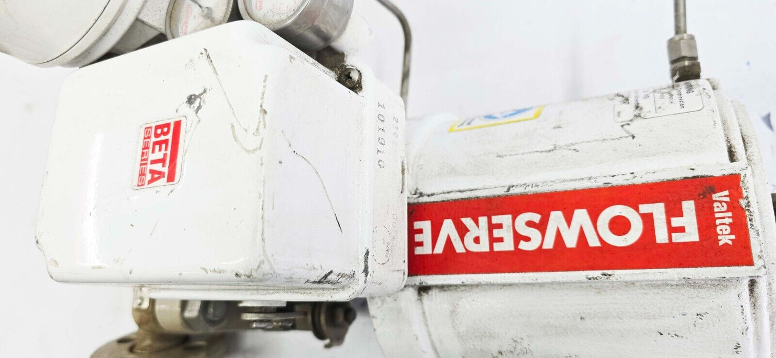 Flowserve Mark-One .75" Actuated Stainless Control Valve Assembly W/ NT3000 Tran