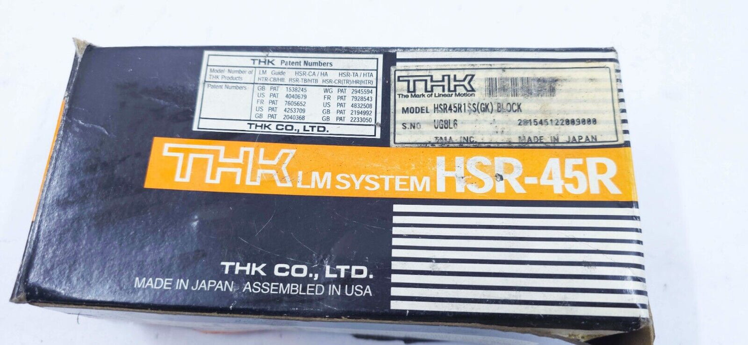 THK HSR-45R Linear Guide Block (HSR45R1SS(GK))