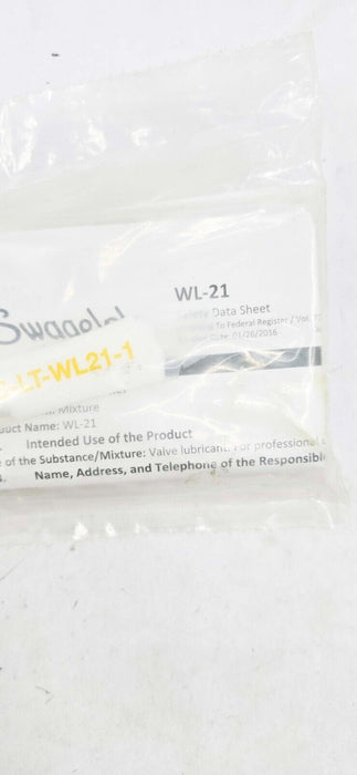 SWAGELOK FLANGE SEAL Kit MS-LT-WL21-1